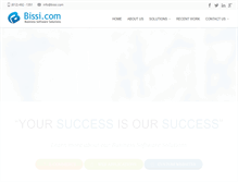 Tablet Screenshot of bissi.com